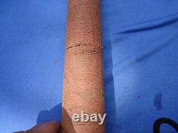 Vintage Cast Brass 26 Wrapped FIRE HOSE NOZZLE Powhatan 2.5 PLAYPIPE