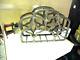 Vintage Cast Iron Fire Hose Reel Late 1800's Early 1900's With Mount 22 X 14.5