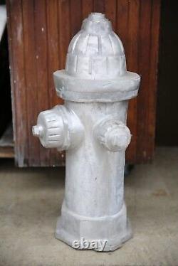 Vintage Cast Metal Fire Hydrant New York City 1904 Foundry Mold Casting statue