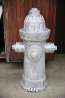 Vintage Cast Metal Fire Hydrant New York City 1904 Foundry Mold Casting statue