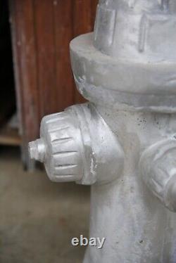 Vintage Cast Metal Fire Hydrant New York City 1904 Foundry Mold Casting statue