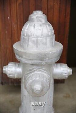 Vintage Cast Metal Fire Hydrant New York City 1904 Foundry Mold Casting statue