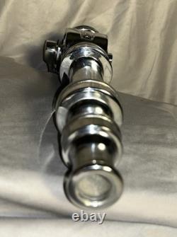 Vintage Chrome Plated Multi Tip Fire Nozzle by Wooster Brass SEE VIDEO