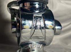 Vintage Chrome Plated Multi Tip Fire Nozzle by Wooster Brass SEE VIDEO