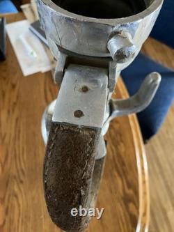 Vintage Colt Brass Fire Hose Nozzle 18 Tall Marked O. C. F. D Open Close Move Fire