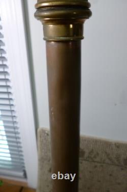 Vintage Copper 30 Boston Woven Hose Co. Fire Hose Nozzle