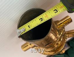 Vintage Copper and Brass WATSON & CRANE LTD MAKERS SYDNEY Fire Hose Nozzle