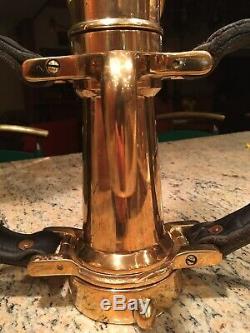 Vintage D. Larkin Mfg. Dayton Ohio U. S. A. 2 1/2 In. Brass Fire Nozzle