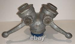 Vintage Desco Fire Hydrant Hose Wye Splitter