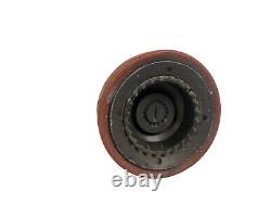 Vintage ELKHART BRASS CHIEF FIRE HOSE NOZZLE FOG FLUSH STAINLESS STEEL 33677