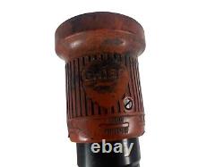 Vintage ELKHART BRASS CHIEF FIRE HOSE NOZZLE FOG FLUSH STAINLESS STEEL 33677