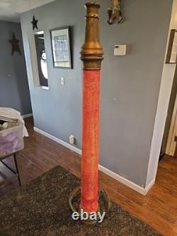 Vintage ELKHART BRASS MFG CO FIRE NOZZLE 30 FIREFIGHTER