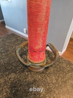 Vintage ELKHART BRASS MFG CO FIRE NOZZLE 30 FIREFIGHTER