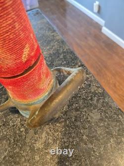 Vintage ELKHART BRASS MFG CO FIRE NOZZLE 30 FIREFIGHTER