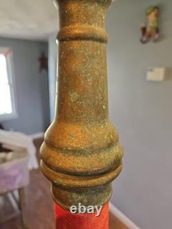 Vintage ELKHART BRASS MFG CO FIRE NOZZLE 30 FIREFIGHTER