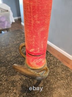 Vintage ELKHART BRASS MFG CO FIRE NOZZLE 30 FIREFIGHTER