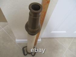 Vintage ELKHART Bass Fire Hose Nozzle Playpipe (Swivel Handle) A+ Condition