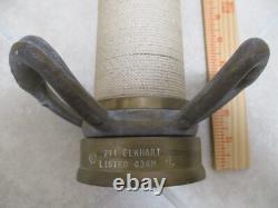 Vintage ELKHART Bass Fire Hose Nozzle Playpipe (Swivel Handle) A+ Condition