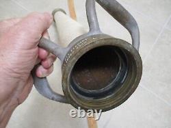Vintage ELKHART Bass Fire Hose Nozzle Playpipe (Swivel Handle) A+ Condition