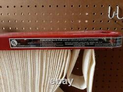 Vintage ELKHART S-41 Fire Hose on Rack, NEW OLD STOCK- Brass Valves-50'-EX/C