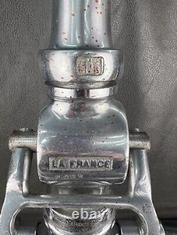 Vintage Elkhart 21/2 In. Play Pipe Fire Nozzle With LaFrance Lever Shut Off & Tip