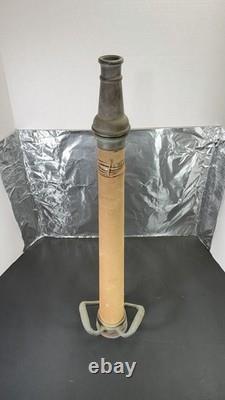 Vintage Elkhart Brass 211 Fire Nozzle Playpipe 30 Underwriters Hose Handles