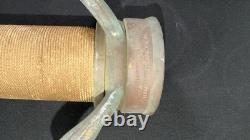 Vintage Elkhart Brass 211 Fire Nozzle Playpipe 30 Underwriters Hose Handles