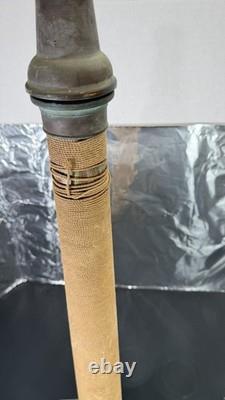 Vintage Elkhart Brass 211 Fire Nozzle Playpipe 30 Underwriters Hose Handles
