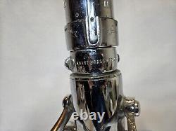 Vintage Elkhart Brass CN 138 Fire Nozzle Dual Handle Shut Off Valve Untested