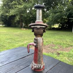 Vintage Elkhart Brass Co. Fire Nozzle Indiana Firefighter Fire Department 17