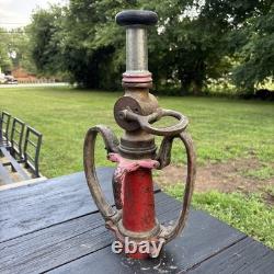 Vintage Elkhart Brass Co. Fire Nozzle Indiana Firefighter Fire Department 17