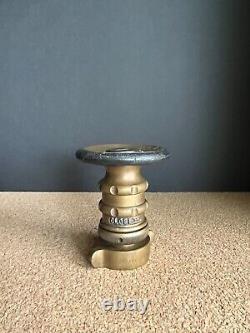 Vintage Elkhart Brass Fire Hose Nozzle