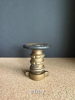 Vintage Elkhart Brass Fire Hose Nozzle