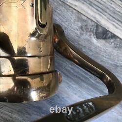 Vintage Elkhart Brass Fire Hose Nozzle