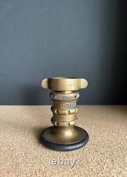 Vintage Elkhart Brass Fire Hose Nozzle