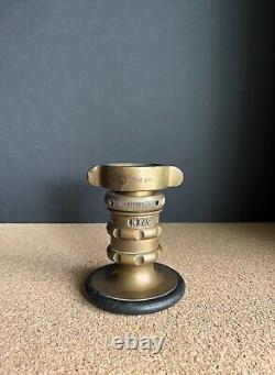 Vintage Elkhart Brass Fire Hose Nozzle