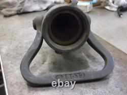 Vintage Elkhart Brass Fire Hose Nozzle 1/2 (862)