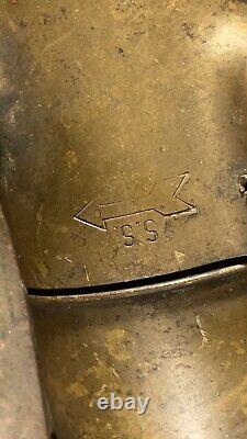 Vintage Elkhart Brass Fire Hose Nozzle Fog Straight Stream Large 3