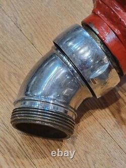 Vintage Elkhart Brass Fire Monitor/Water Cannon Firefighting Frm Old Fire Truck