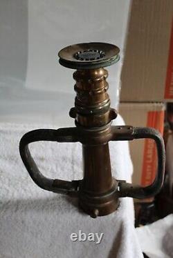 Vintage Elkhart Brass Fire Nozzle