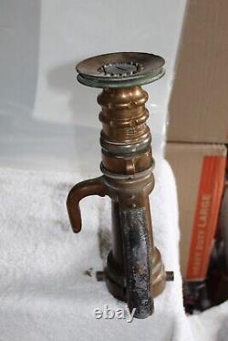 Vintage Elkhart Brass Fire Nozzle