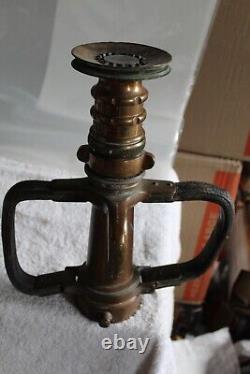 Vintage Elkhart Brass Fire Nozzle