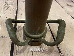 Vintage Elkhart Brass Fire Nozzle 30 Mfg Co 211 11-63