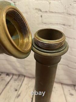 Vintage Elkhart Brass Fire Nozzle 30 Mfg Co 211 11-63