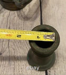 Vintage Elkhart Brass Fire Nozzle 30 Mfg Co 211 11-63