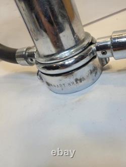 Vintage Elkhart Brass Fire Nozzle with Shut Of Valve Fire Truck Hose Sprayer