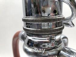 Vintage Elkhart Brass MFG CO Chrome Fire Hose Nozzle