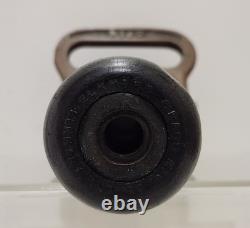 Vintage Elkhart Brass Mfg. Co. Chief Firefighter Fire Hose Nozzle 8 1/2 in