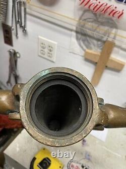 Vintage Elkhart Brass Mfg. Co. Chief fire nozzle