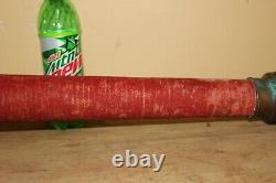 Vintage Elkhart Brass Mfg. Co. Fire Department 37 Hose Nozzle No. 2111 11-64